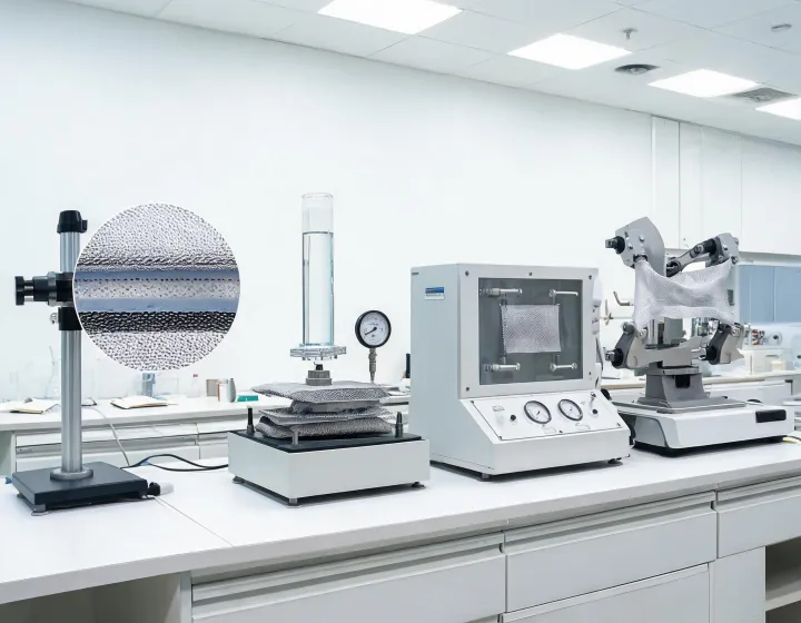 Membrane cross-section and textile test instruments